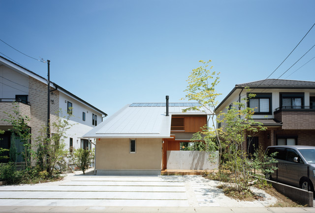 守谷の家 asiatisk-hus-og-facade