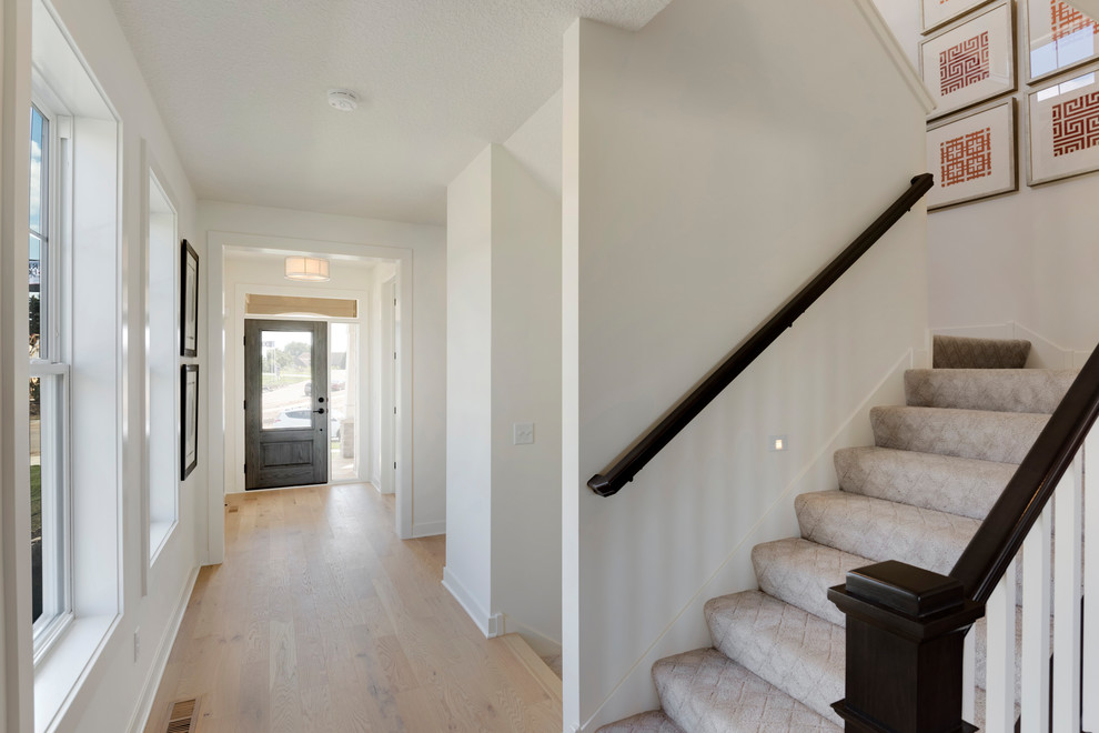 This is an example of a transitional entryway in Minneapolis.
