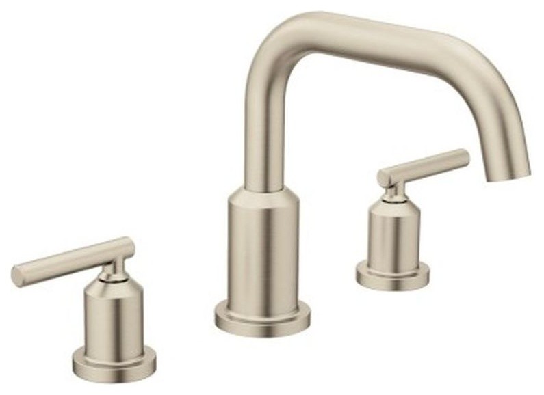 Moen Gibson TwoHandle Non Diverter Roman Tub Faucet Contemporary