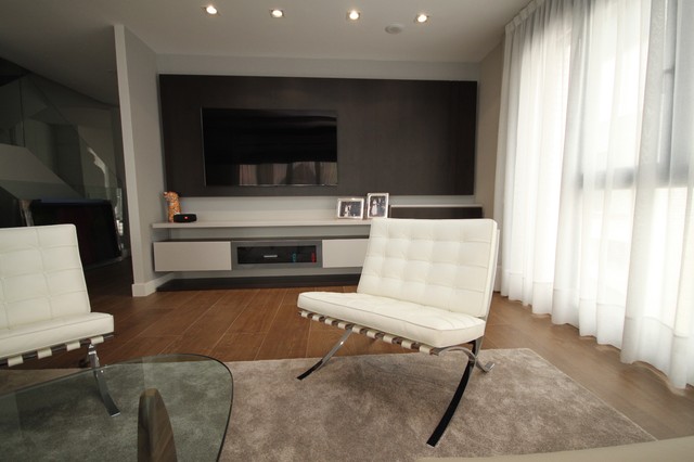 Chalet en Las Rozas modern-living-room