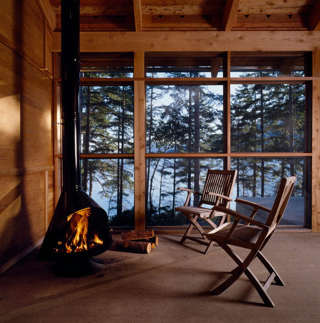 Contemporary Porch rustico-porche