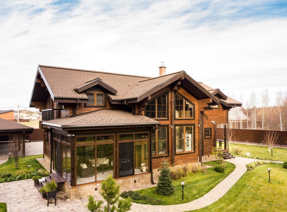 Дом из клееного бруса К-278-1