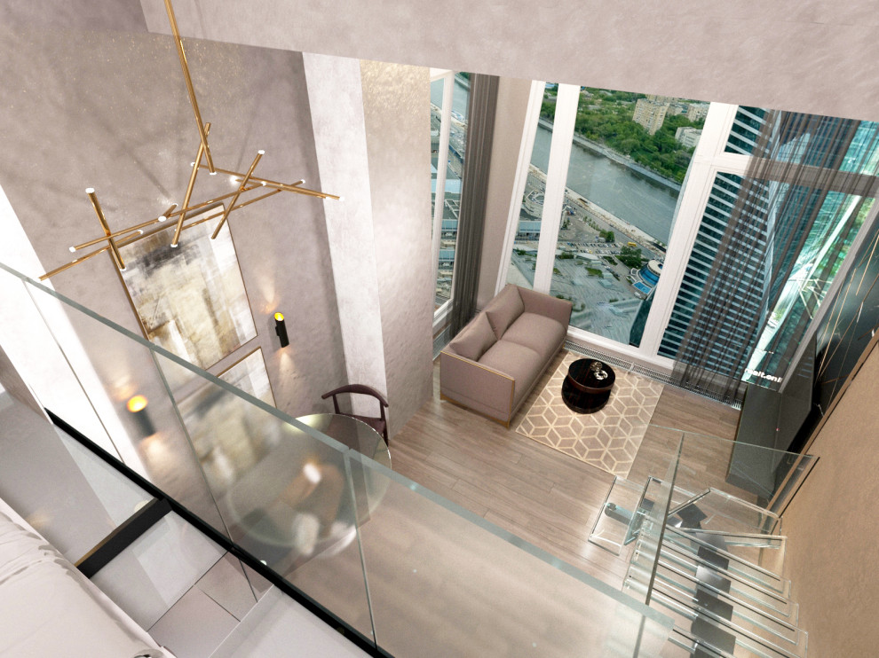 Двухуровневая квартира в Москва Сити