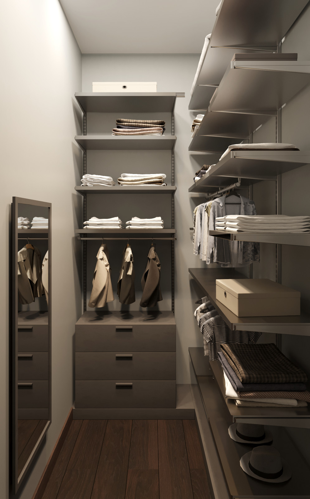 Интерьер двухэтажного загородного дома