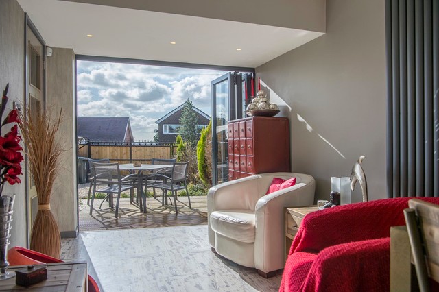 Detached House Conversion contemporary-vardagsrum