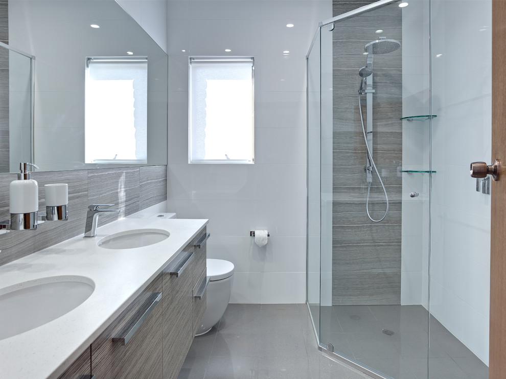 West Lakes Shore Ensuite Modern Bathroom Adelaide