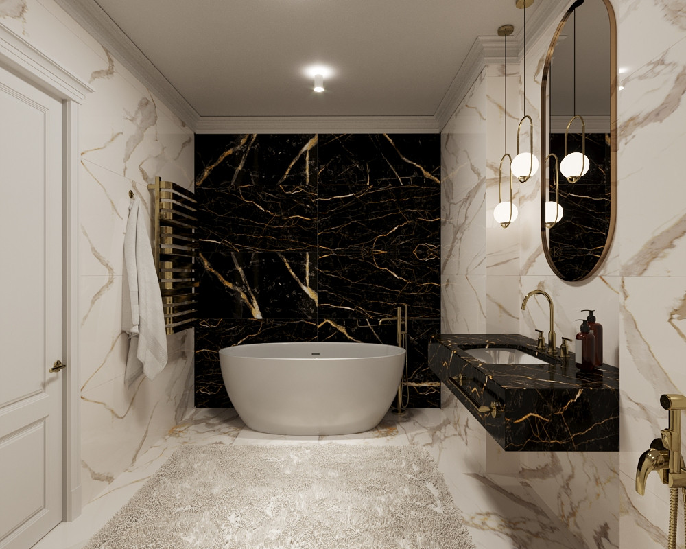 Ванная комната Неоклассика