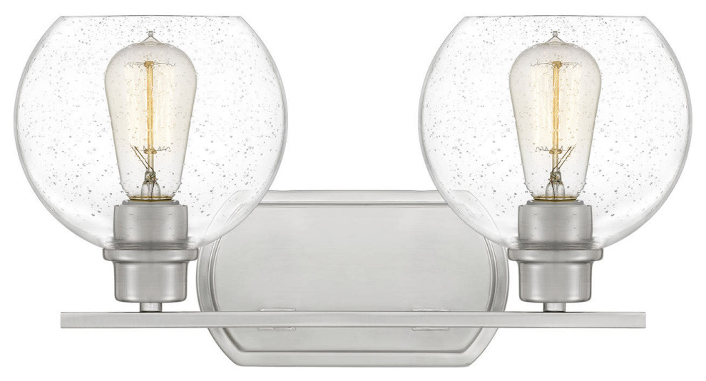 Bellevue QZBF7685 Gentry 2 Light 17"W Bathroom Vanity Light