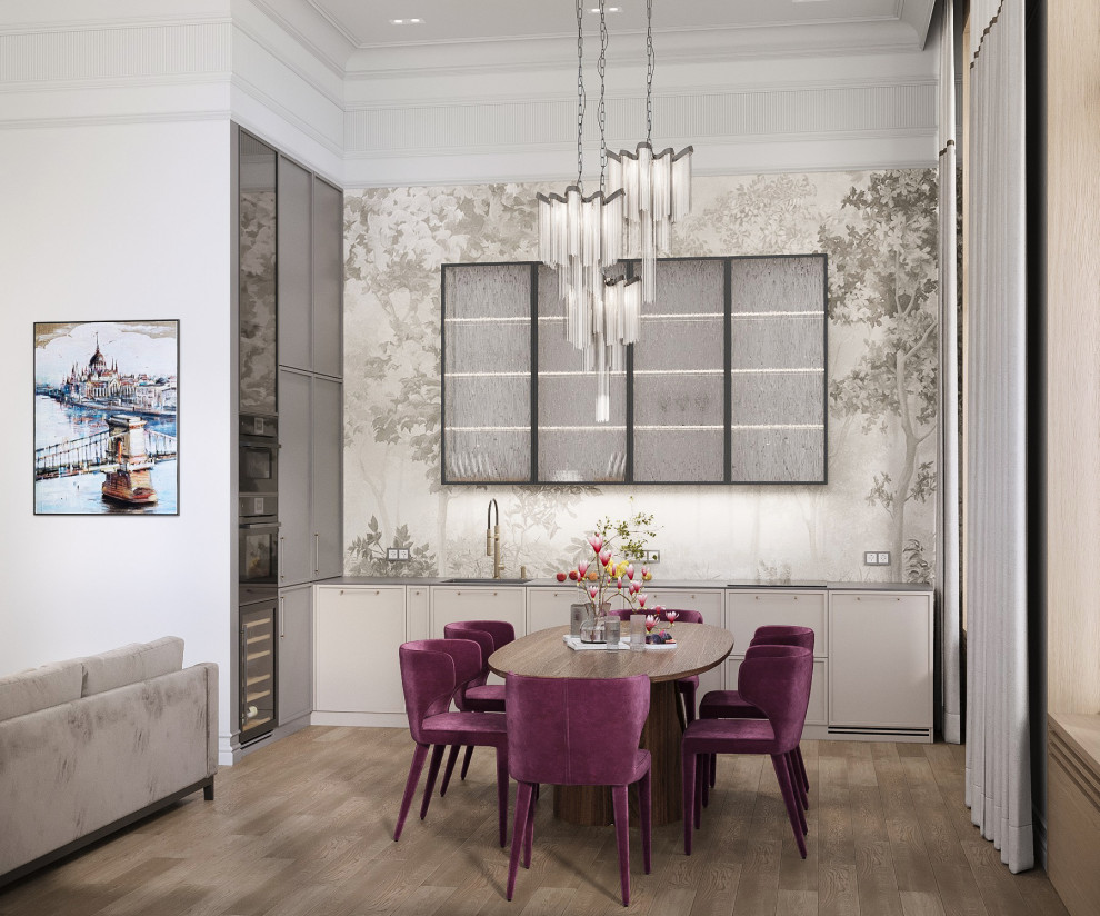 ДИЗАЙН ДВУХУРОВНЕВОГО ПЕНТХАУСА В ЖК "NOW"