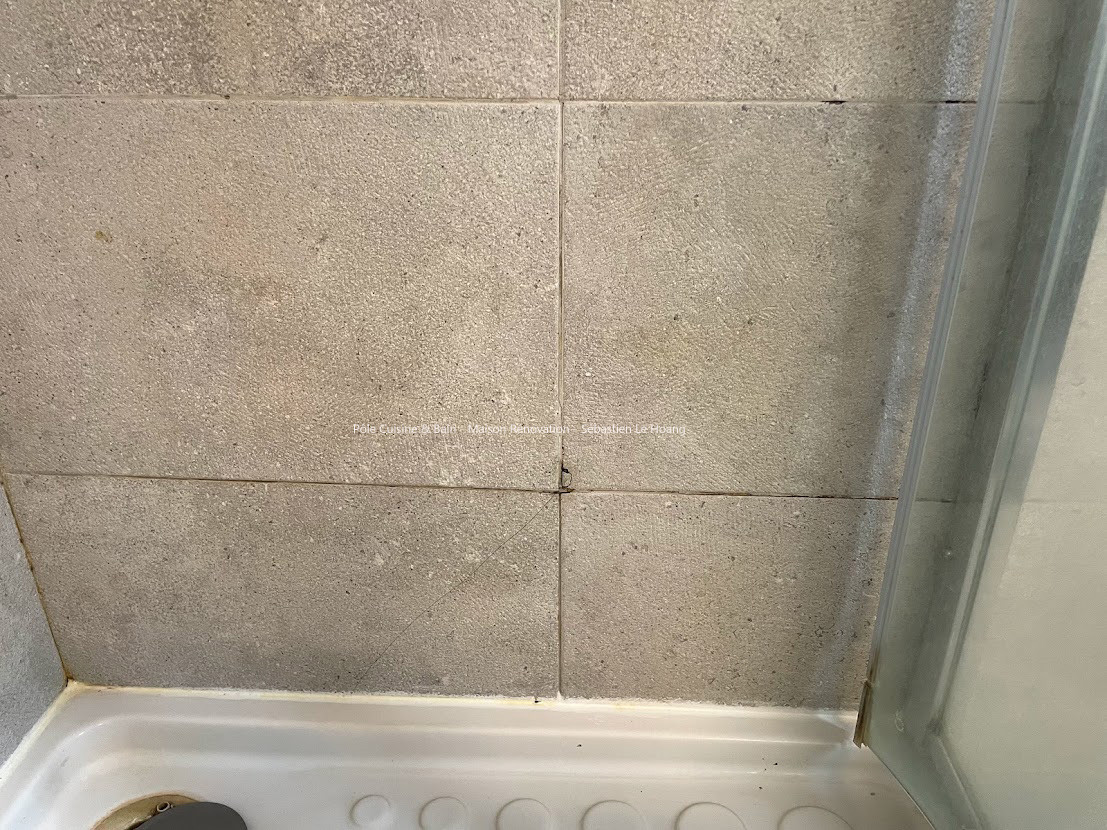 SALLE D'EAU: Remplacement d'une cabine par un receveur de douche extra-plat