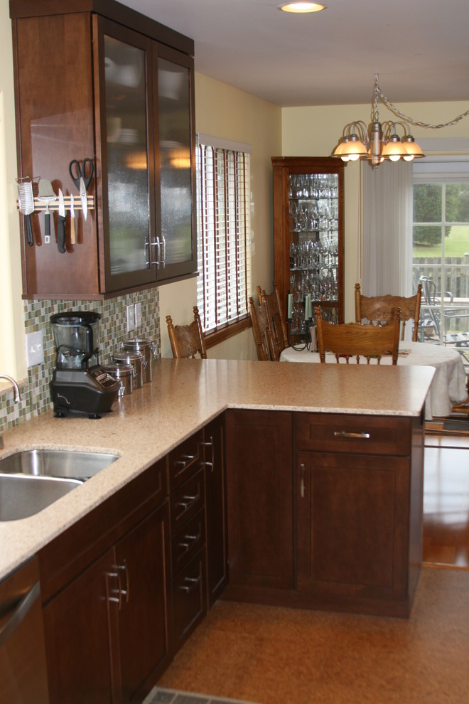 Inspiration for a transitional kitchen remodel in Seattle