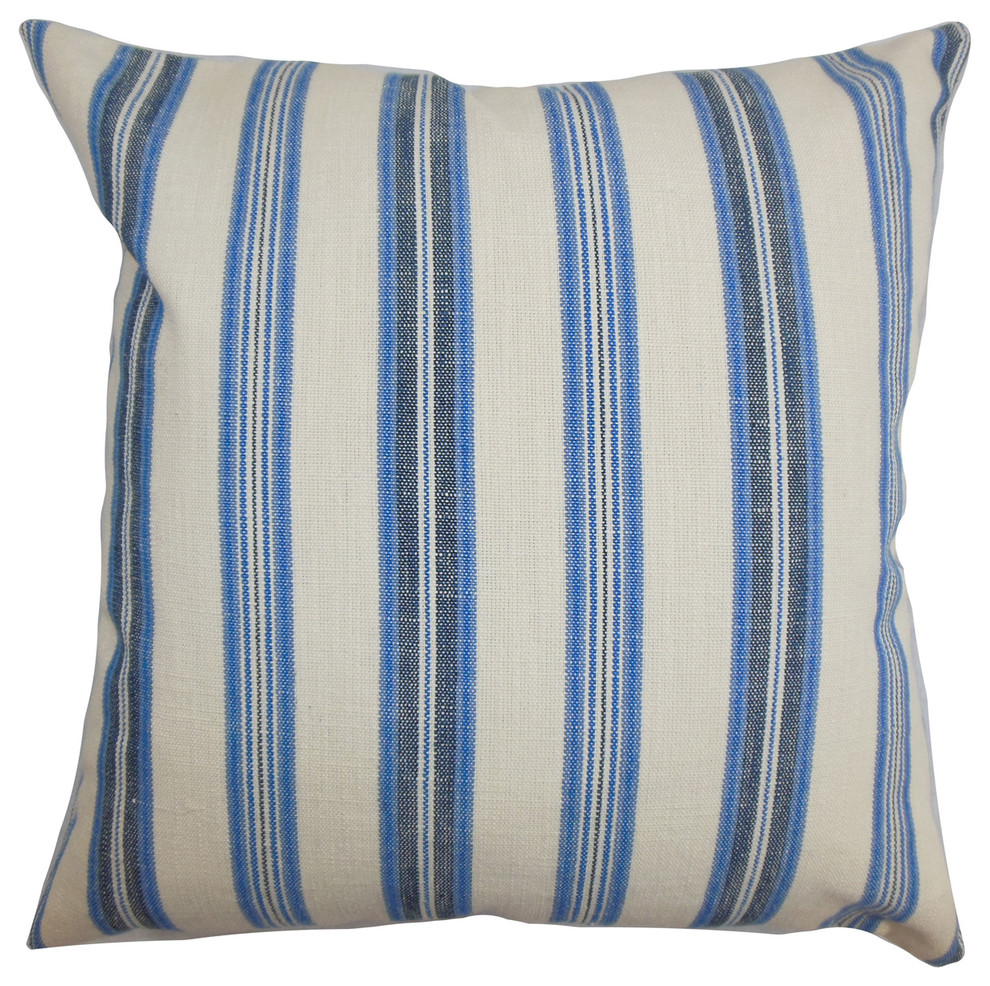 The Pillow Collection Uorsin Striped Bedding Sham Mojito King//20 x 36