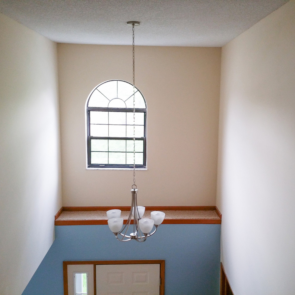 Window above entry door