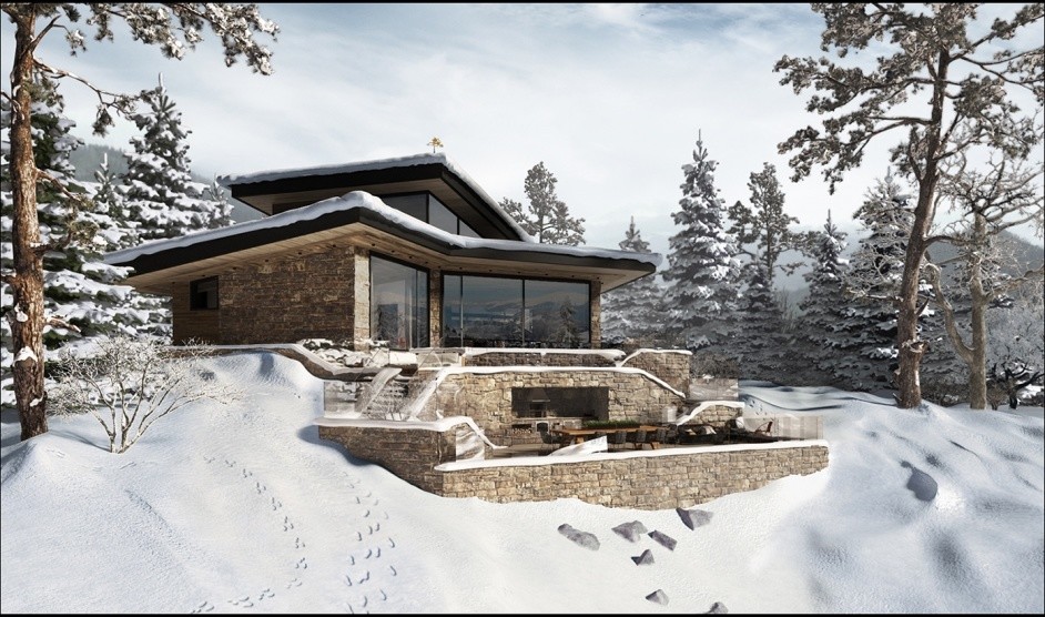 Photeralistic rendering (Siberian House)