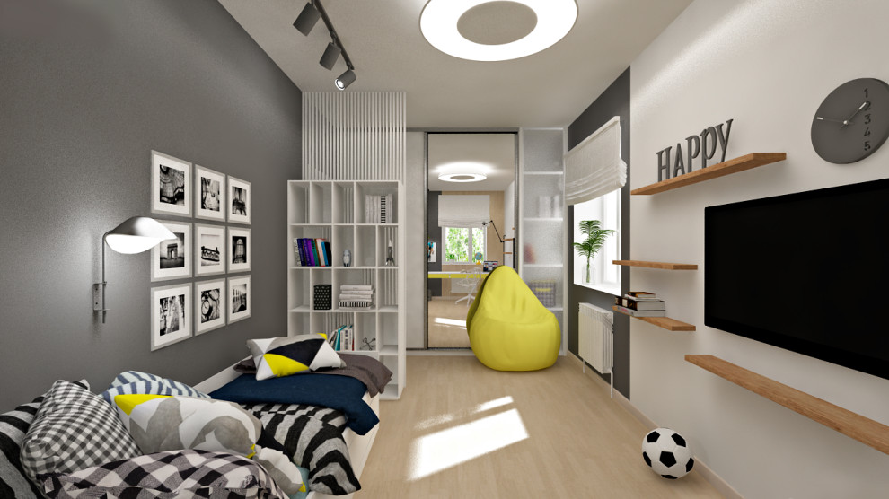 Дизайн-проект комнат для мальчиков