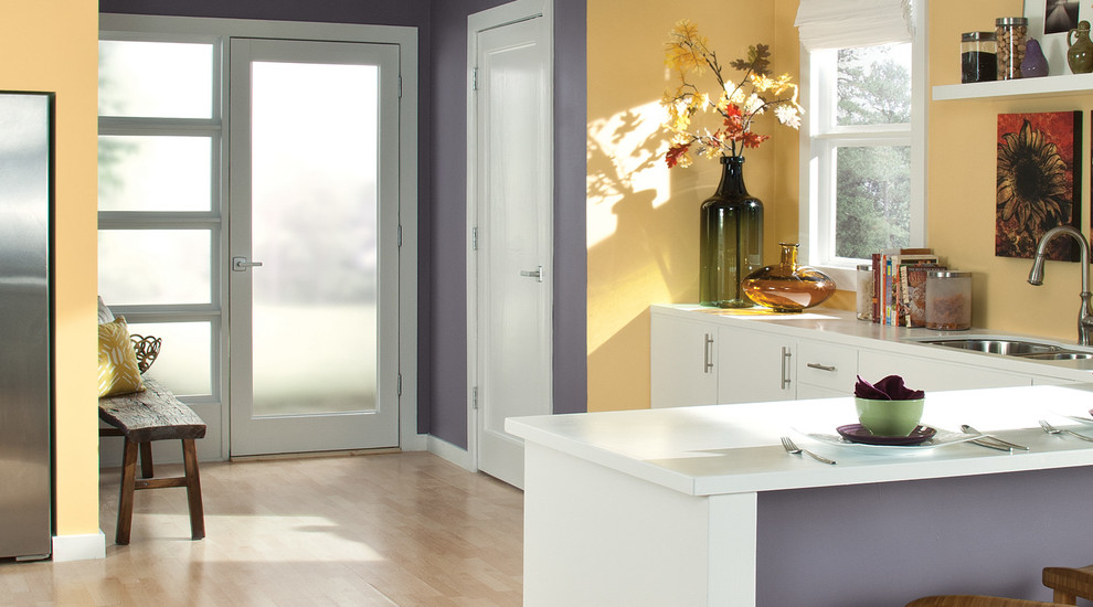 Inspiration for a transitional kitchen remodel in Cedar Rapids