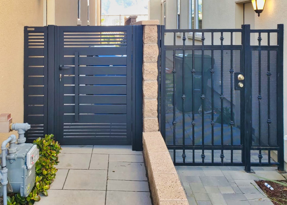 Porter Ranch California Aluminum Side Gate - Mediterranean - Entry ...