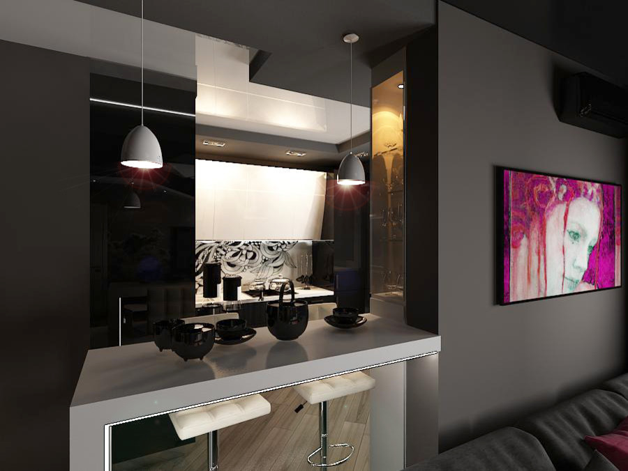 "Черная квартира холостяка"