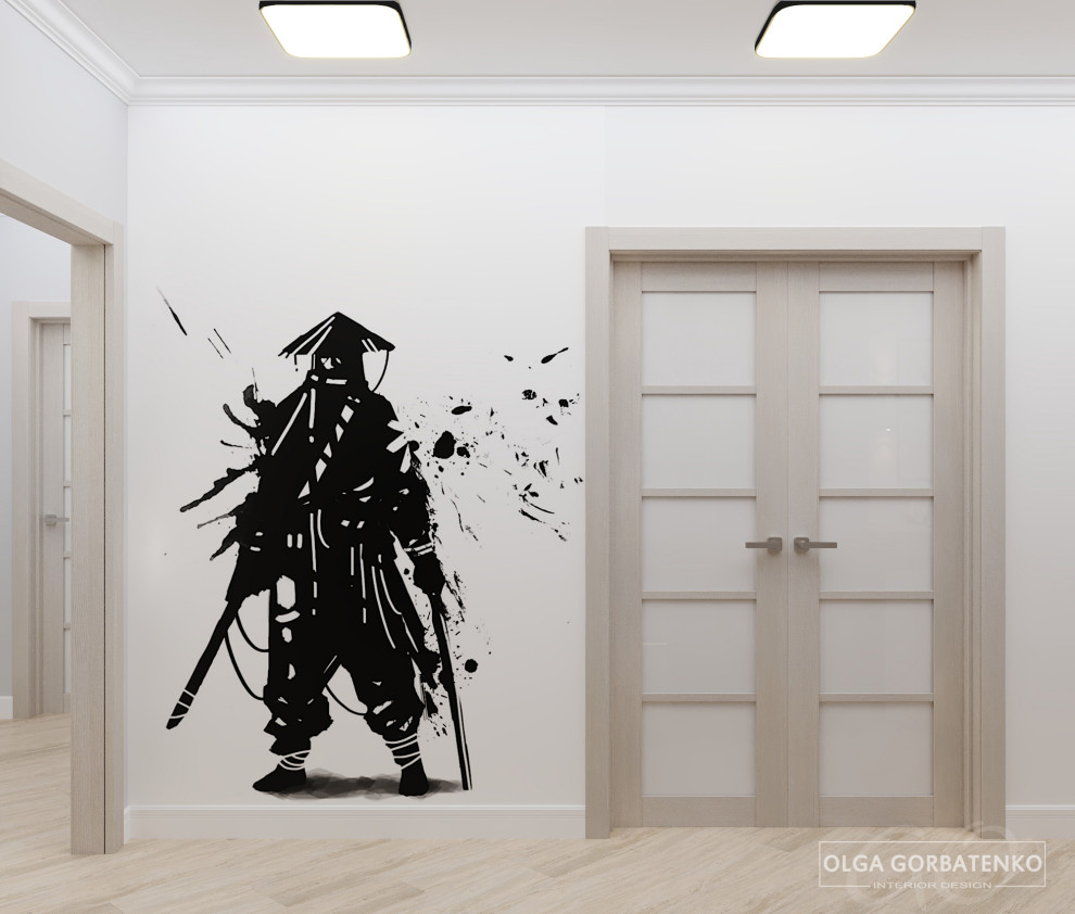 Прихожая с японским акцентом