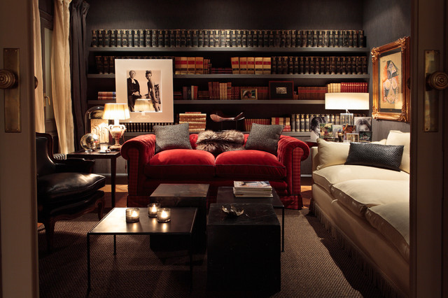 Casa Mitjans klassisch-modern-wohnzimmer
