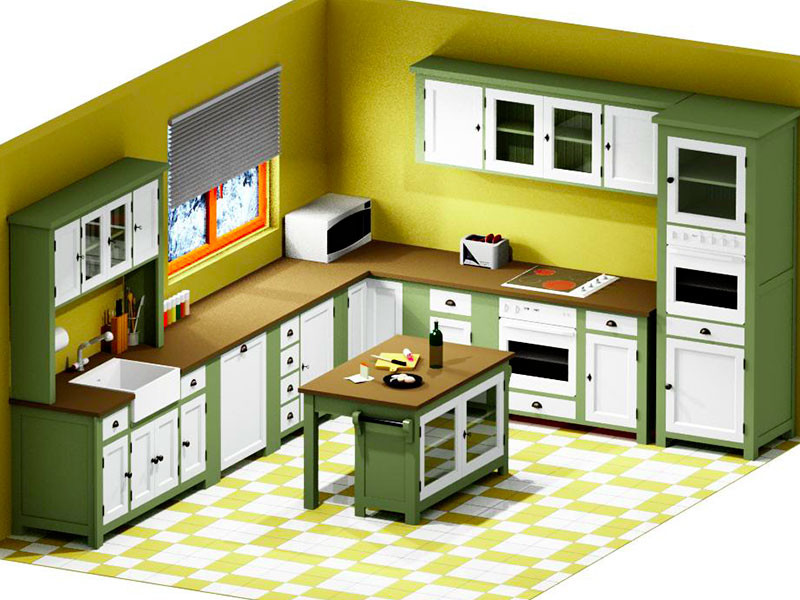 кухни в стиле прованс 3