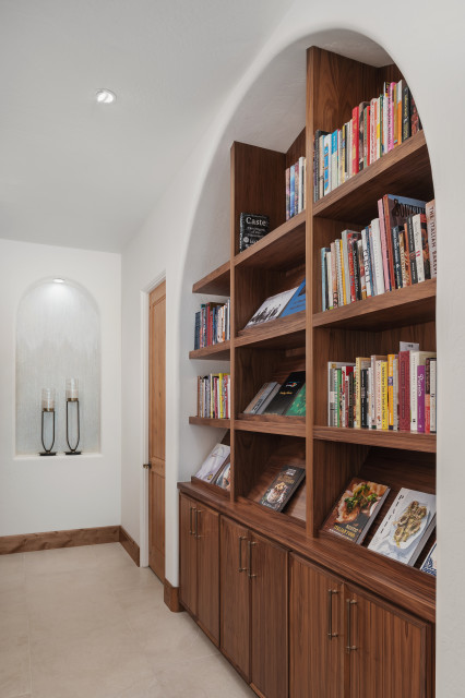 Tuscan Remodel mediterranean-hall