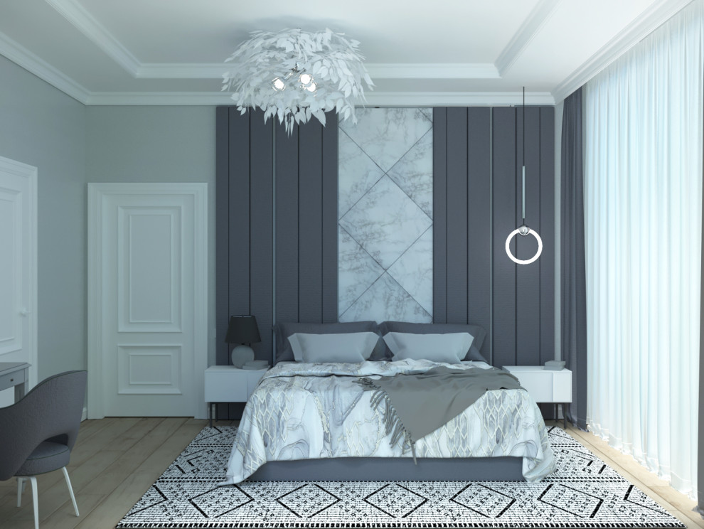 Небольшой частный дом в стиле неоклассика