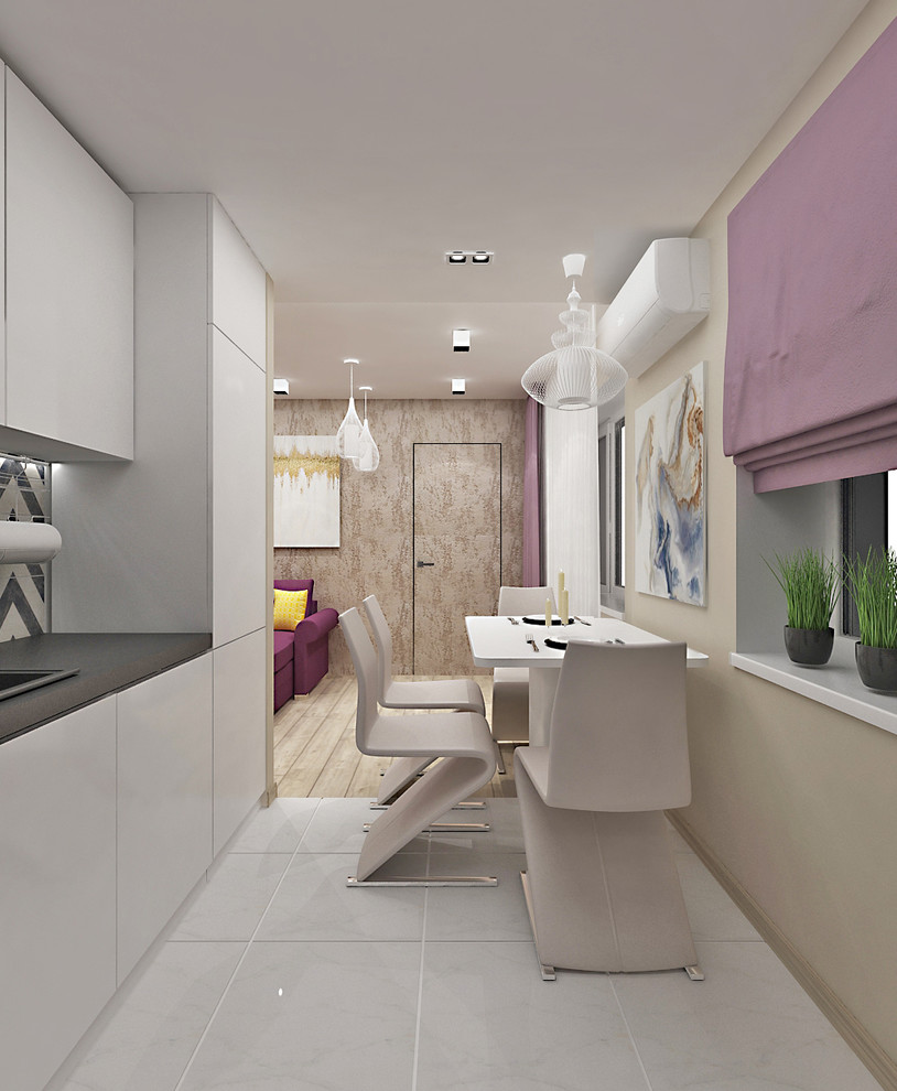 ДИЗАЙН-ПРОЕКТ ОДНОКОМНАТНОЙ КВАРТИРЫ «BURGUNDY»