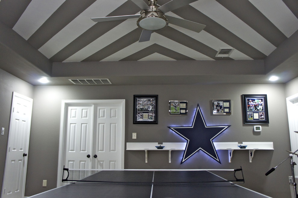 Dallas Cowboys Contemporary Family Room Dallas By