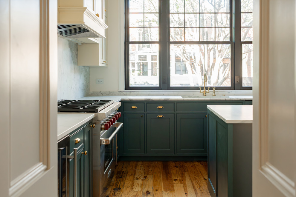 Eclectic Townhome City Scape