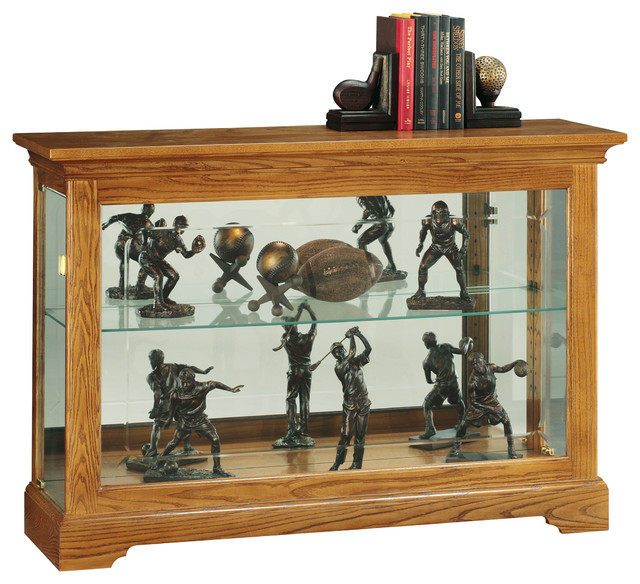 Howard Miller Burrows Curio Transitional China And