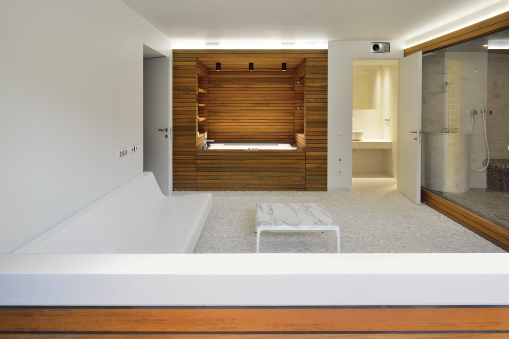 Загородный дом в стиле минимализм