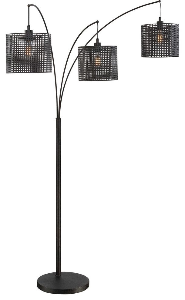 Quoizel Floor Lamp, Q2606F Industrial Floor Lamps by Houzz
