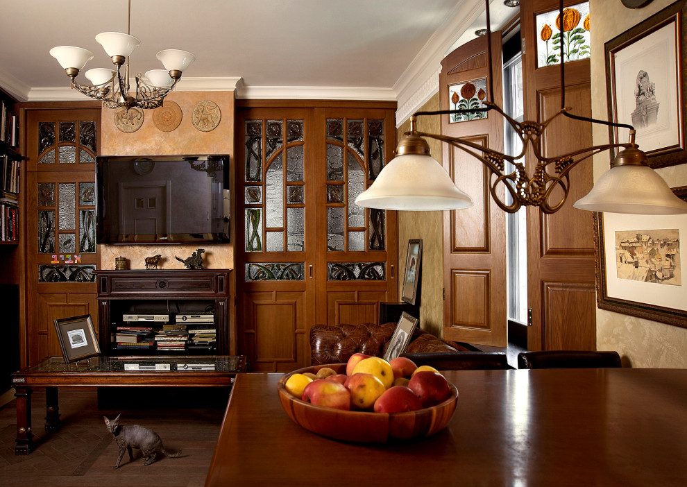 Интерьер гостиной в английском стиле