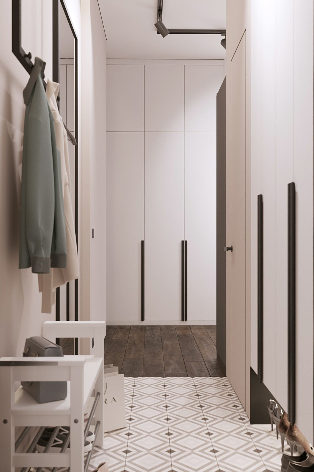 Проект квартиры в современном стиле