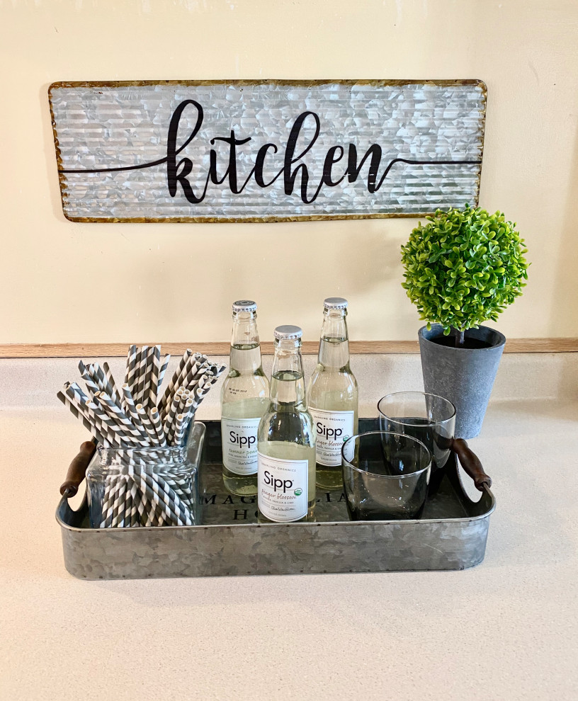 Inspiration for a transitional home design remodel in Boston