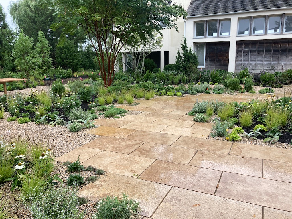 Watermill, NY, Native Coastal Courtyard