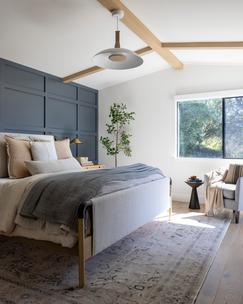 Inspiration for a transitional bedroom remodel in San Francisco