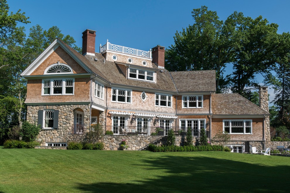 Rye Beach Shingle - Beach Style - Exterior - New York - by VanderHorn ...