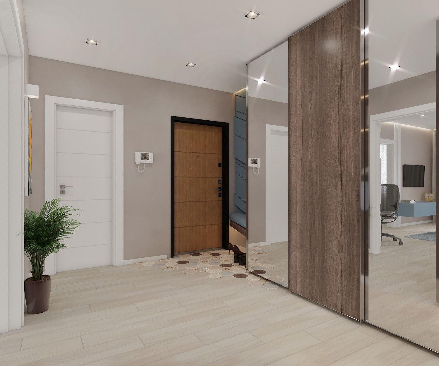 Дизайн проект  ЖК "Дом на Блюхера"