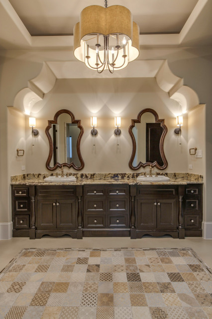 Classic Mediterranean mediterran-badezimmer