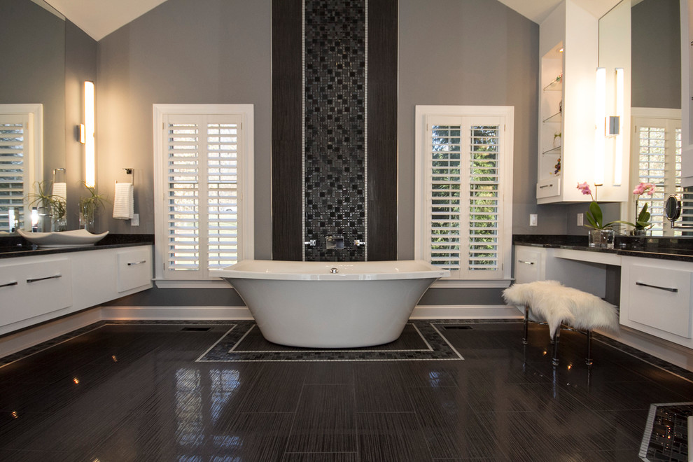 Luxury Master Bathroom Modern Bathroom Baltimore by B. Chic