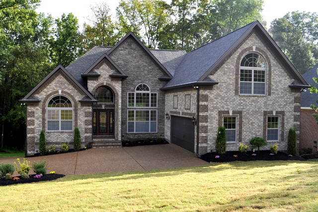 Contemporary Brick Colors - Contemporary - Exterior ...