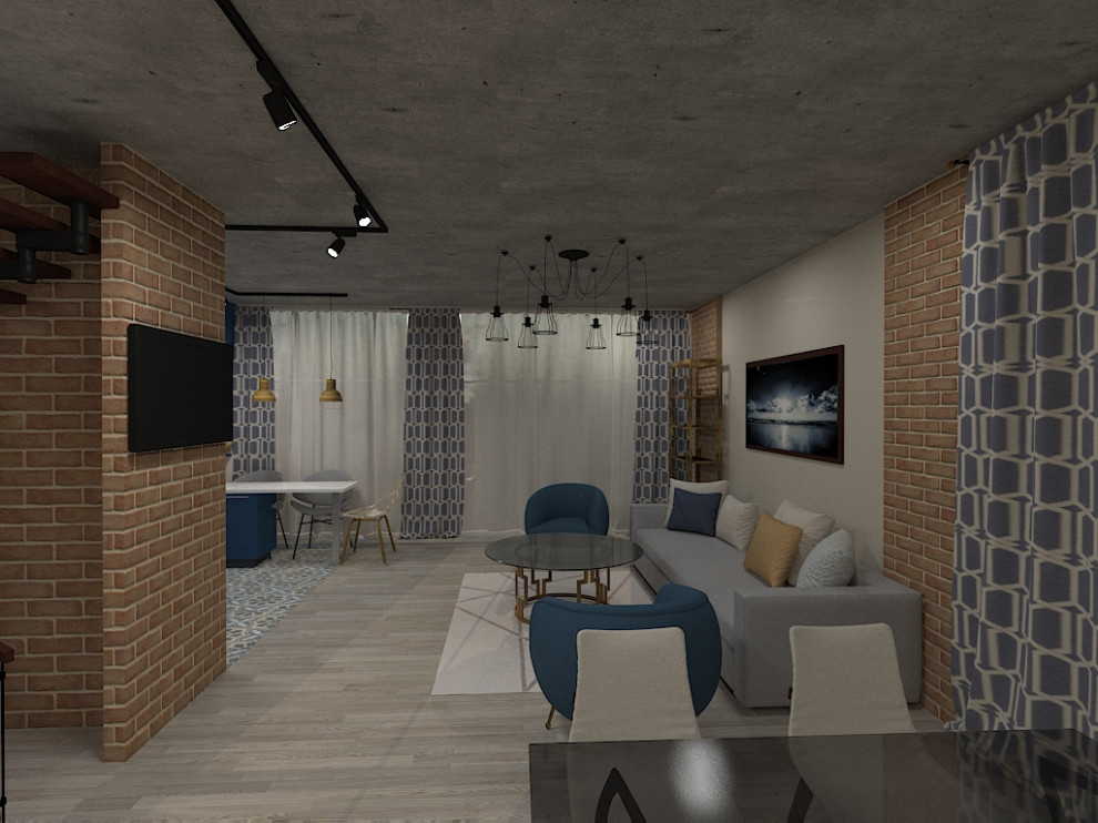 Зал-студия 2 вариант