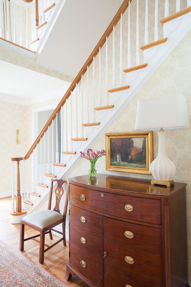 Inspiration for a transitional hallway remodel in Baltimore
