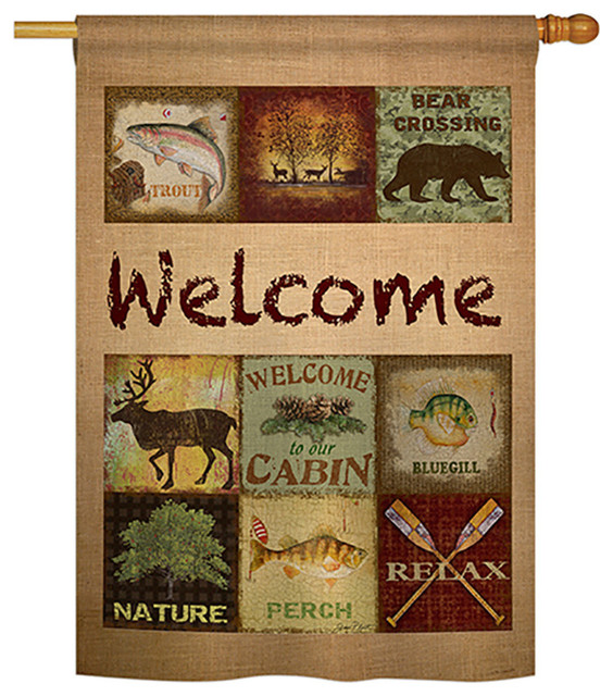 Call Of The Wilderness Nature Everyday, Outdoor House Flags
