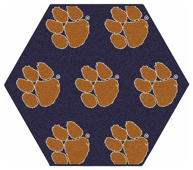 American Floor Mats Clemson Tigers NCAA College Team Spirit Team Area Rugs