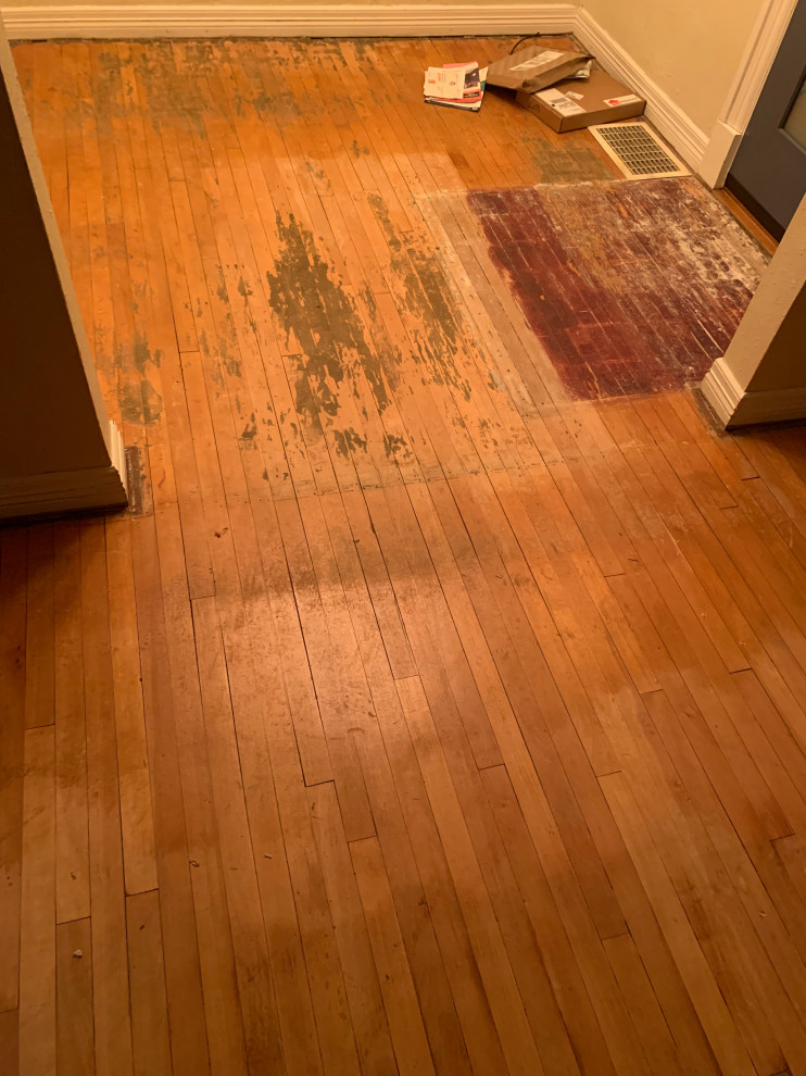 Add subfloor under original hardwood floors