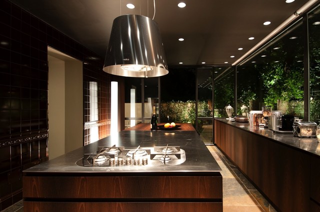 Private House trendy-koekken