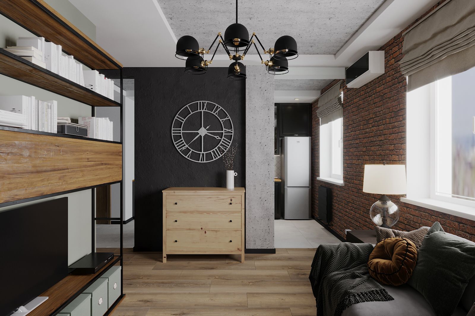 Квартира Loft в старом центре города